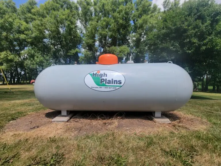 High Plains Coop Propane Tank